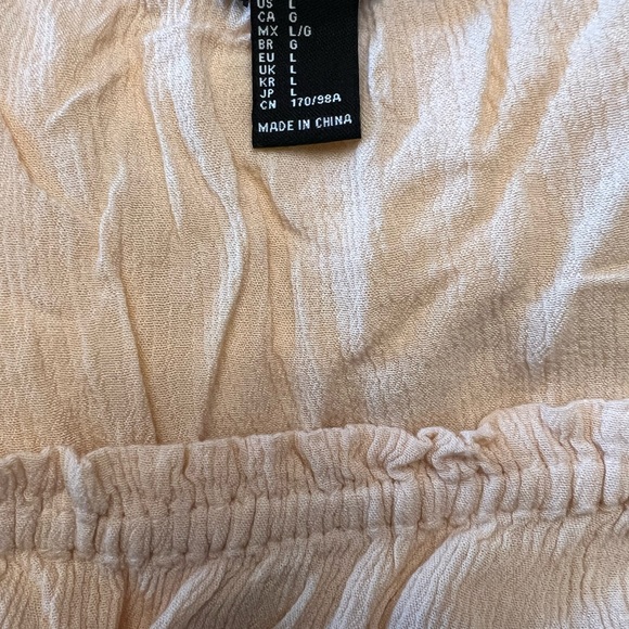 Forever 21 Peach Off the Shoulder Crop Top - Picture 7 of 9